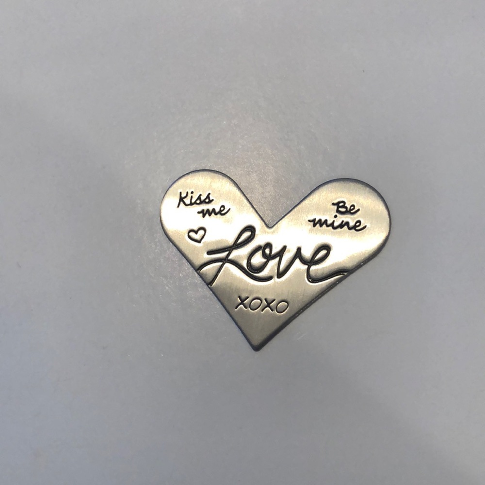 Love heart shaped plate